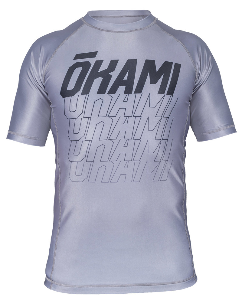 Okami LOGO rashguard -GREY